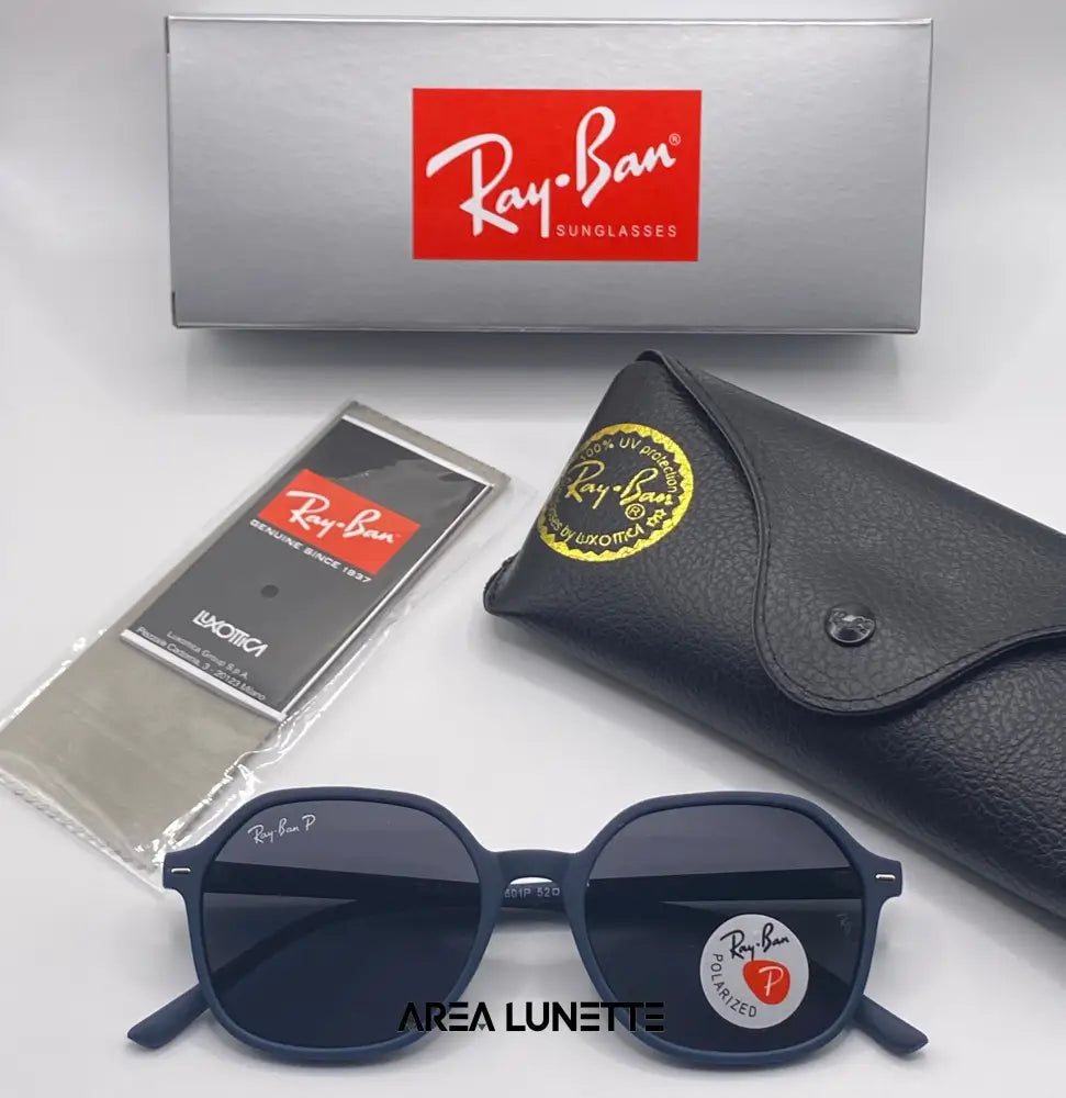Lunettes RAYBAN POLARISÉ BLEU RB-1062 Boîte de marque