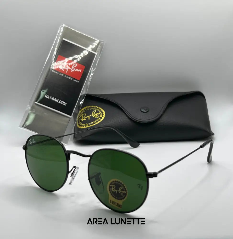 Lunettes RAYBAN VERT RB-1020 Boîte de marque