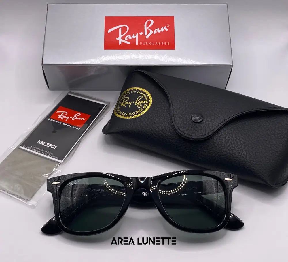 Lunettes RAYBAN WAYFARER NOIR RB-1001 Boîte de marque