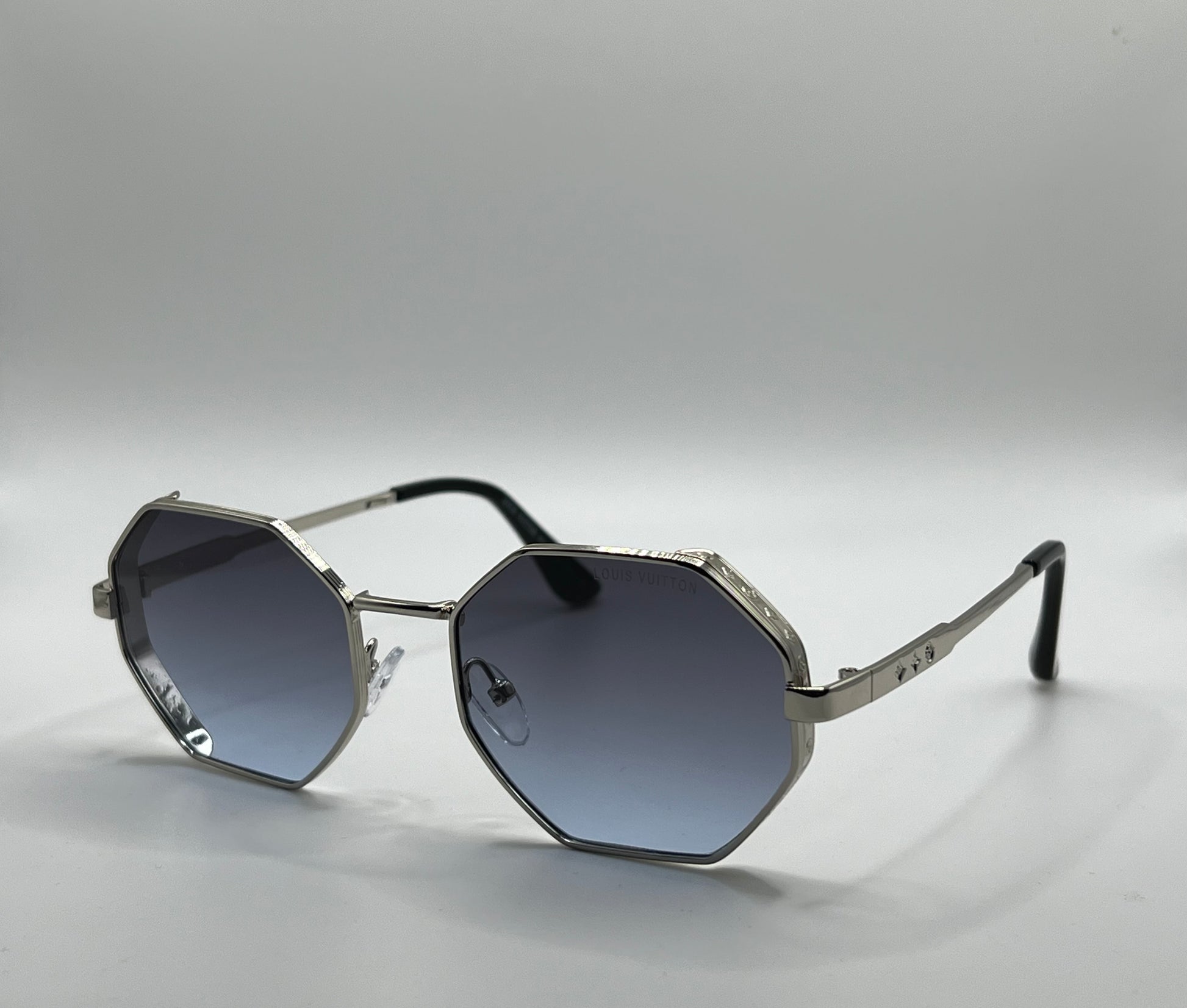 Lunettes LOUIS VUITTON BLEU & ARGENTÉ LV-1149