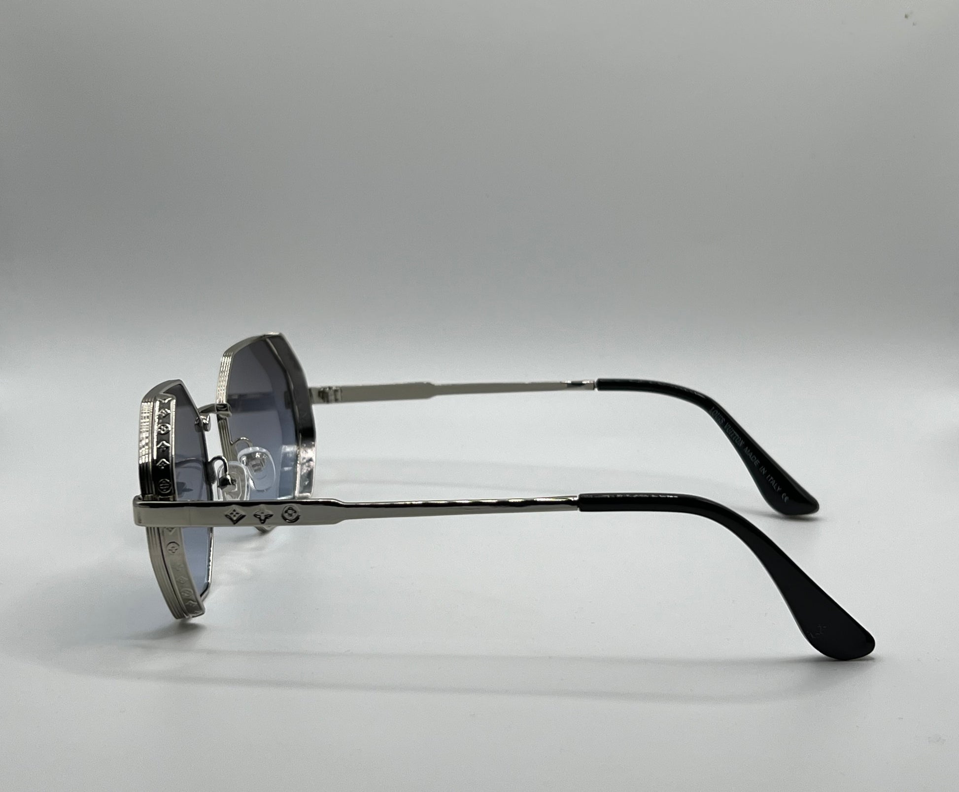 Lunettes LOUIS VUITTON BLEU & ARGENTÉ LV-1149