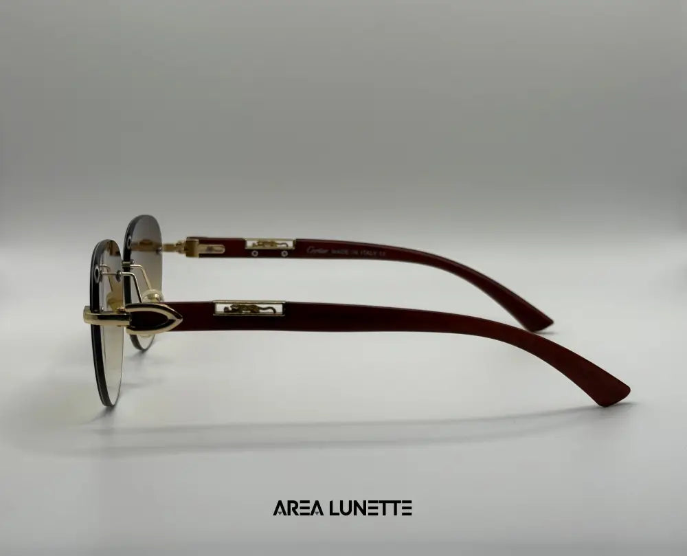 Lunettes CARTIER MARRON CR-1110
