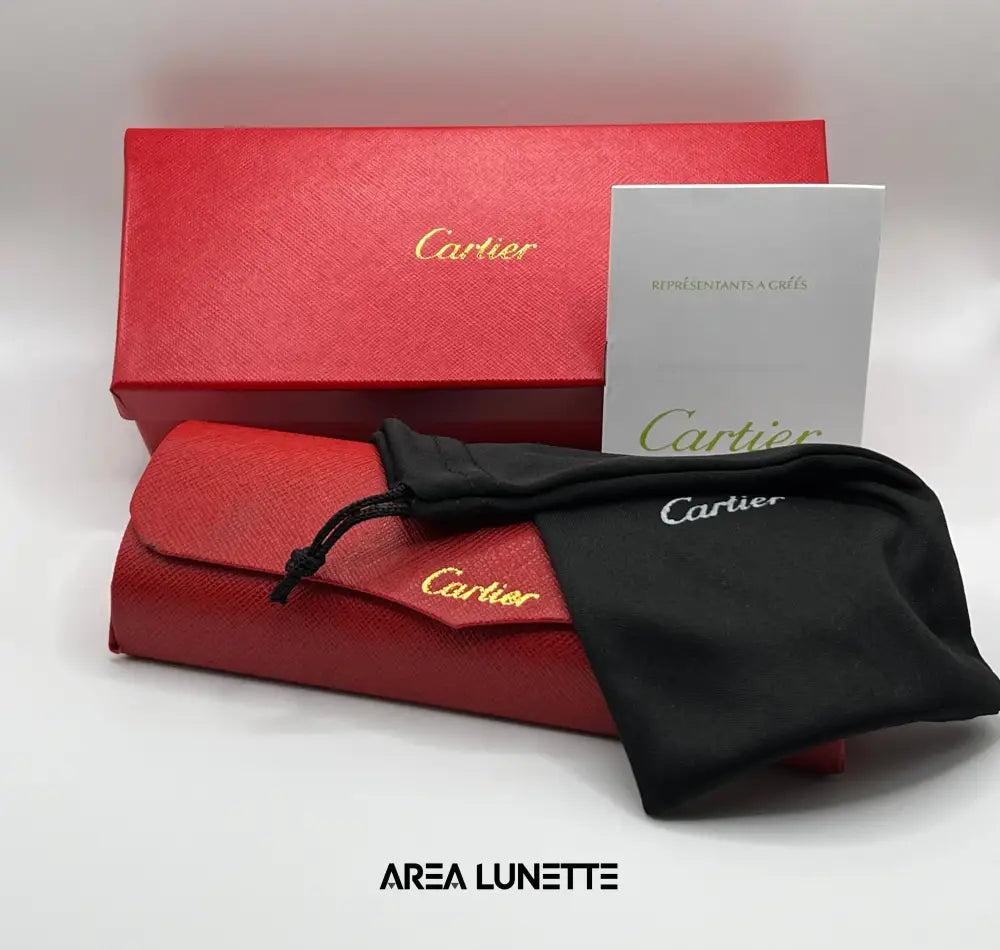 Lunettes CARTIER VERT CR-1119 Boîte de marque