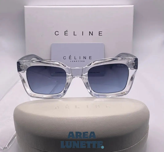 Lunettes CÉLINE BLEU & TRANSPARENT CL-1010