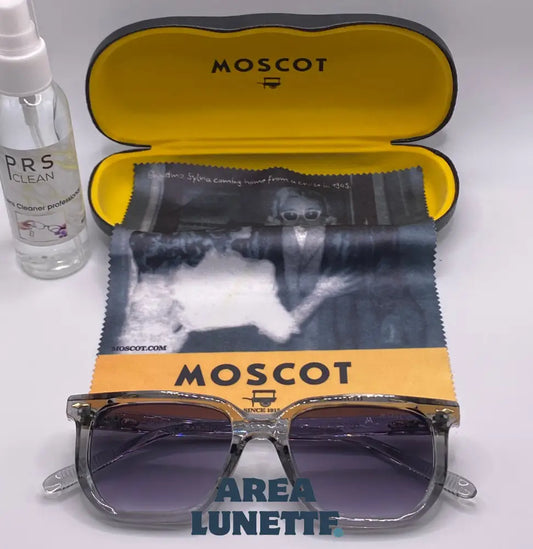 Lunettes MOSCOT GRIS-TRANSPARENT MS-1018 Boîte de marque