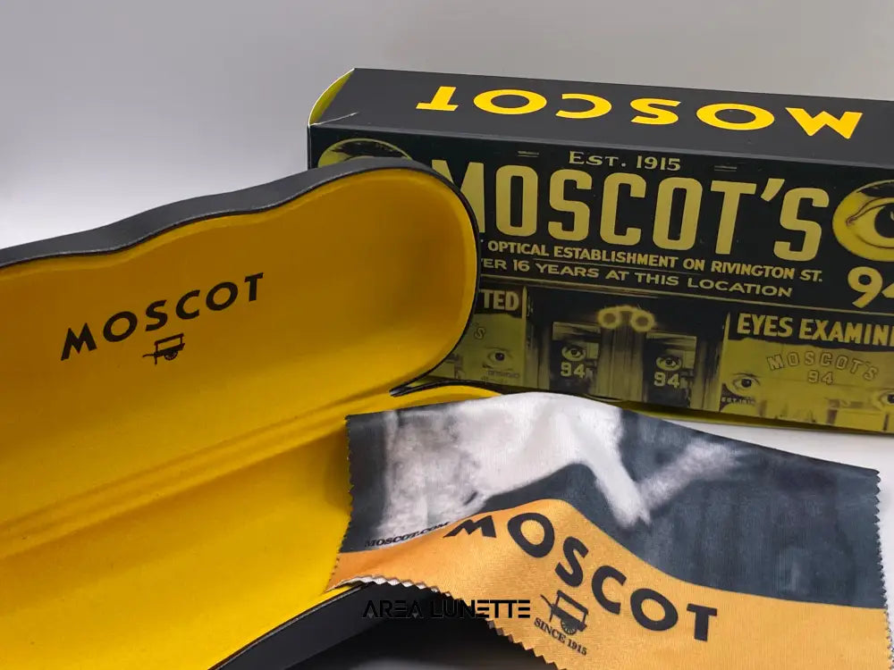 Lunettes MOSCOT GRIS-TRANSPARENT MS-1041 Boîte de marque