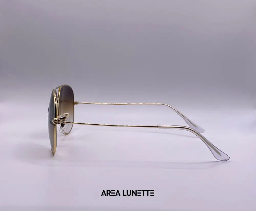Lunettes RAYBAN AVIATOR DORÉ RB-1053