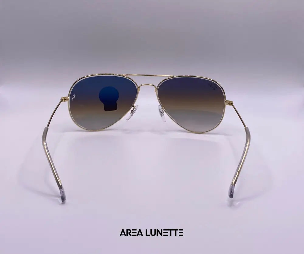 Lunettes RAYBAN AVIATOR DORÉ RB-1053