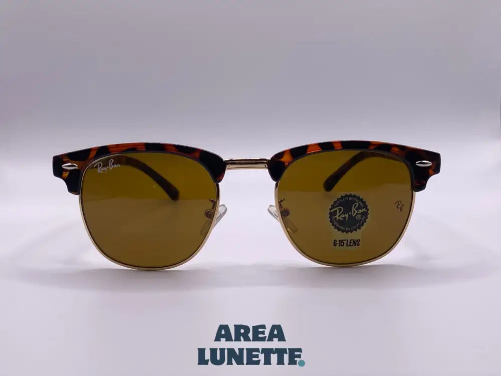 Lunettes RAYBAN CLUBMASTER MARRON RB-1004