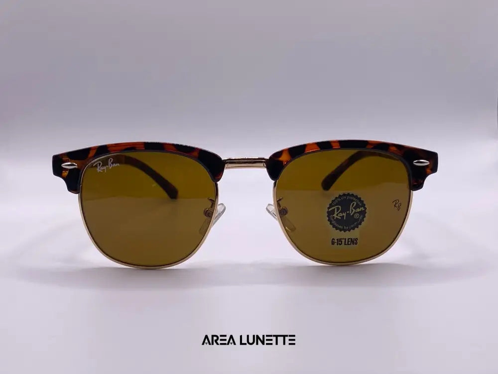 Lunettes RAYBAN CLUBMASTER MARRON RB-1004