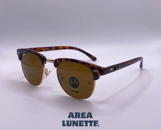 Lunettes RAYBAN CLUBMASTER MARRON RB-1004 Packaging normale