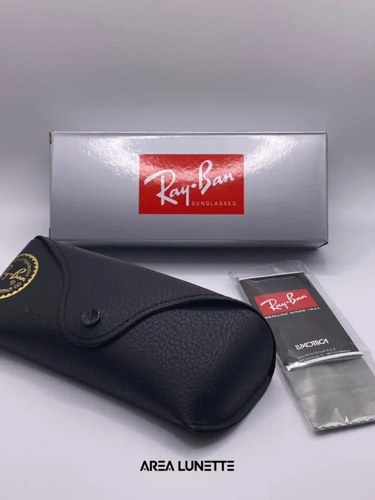 Lunettes RAYBAN NOIR & ROUGE RB-1024 Boîte de marque