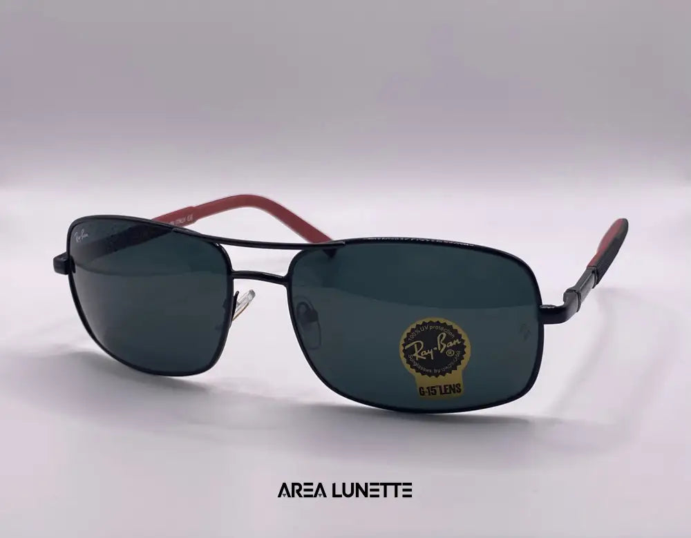 Lunettes RAYBAN NOIR & ROUGE RB-1024 Packaging normale