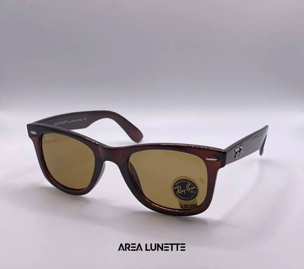 Lunettes RAYBAN WAYFARER MARRON RB-1002 Packaging normale